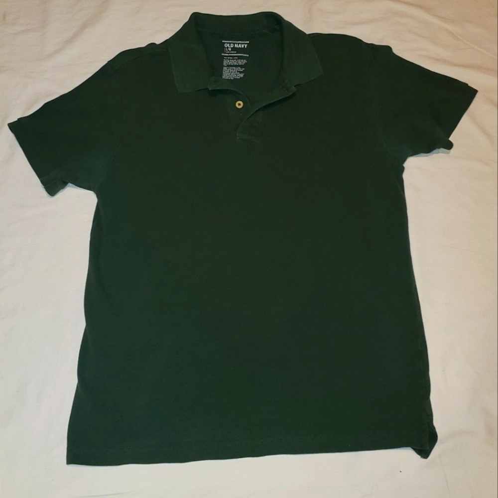 Old Navy green short sleeve polo shirt